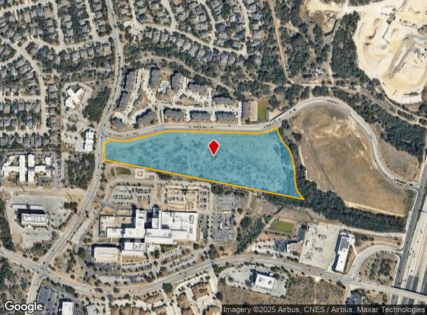  Agora Palms Dr, San Antonio, TX Parcel Map