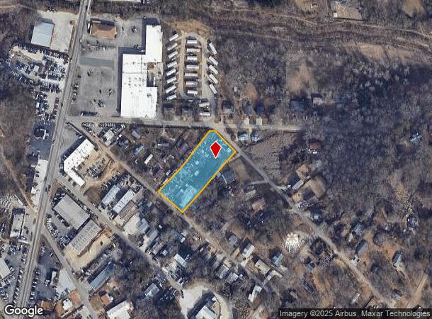  10 Hilltop St, Gainesville, GA Parcel Map