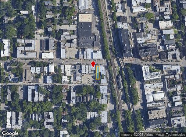  704 Main St, Evanston, IL Parcel Map