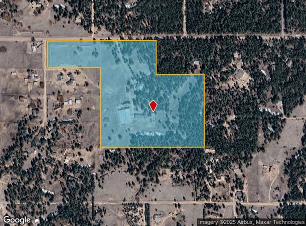 4135 Shoup Rd, Colorado Springs, CO Parcel Map