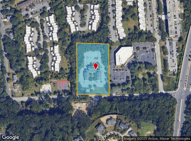 8320 Bellona Ave, Towson, MD Parcel Map