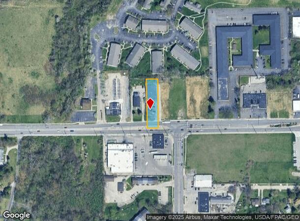 3510 Dorr St, Toledo, OH Parcel Map