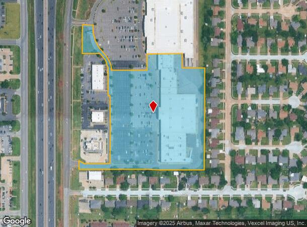 2440 S Service Rd, Oklahoma City, OK Parcel Map