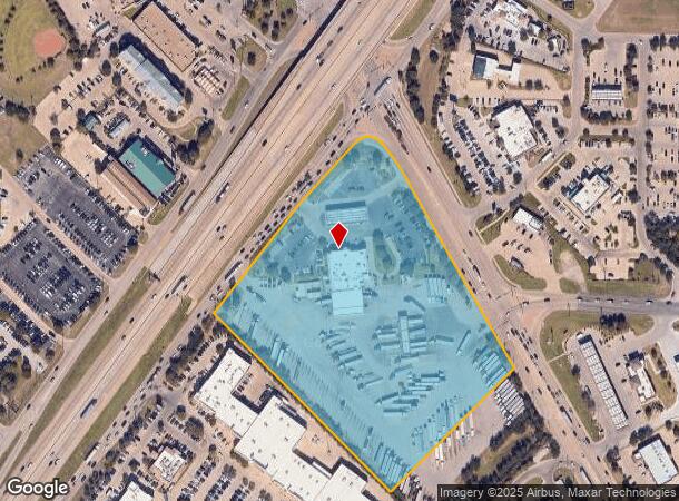 2105 S Goliad St, Rockwall, TX Parcel Map