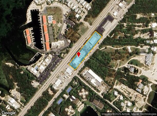 88521 Overseas Hwy, Tavernier, FL Parcel Map