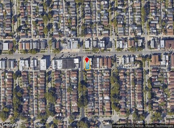  7645 W Belmont Ave, Elmwood Park, IL Parcel Map