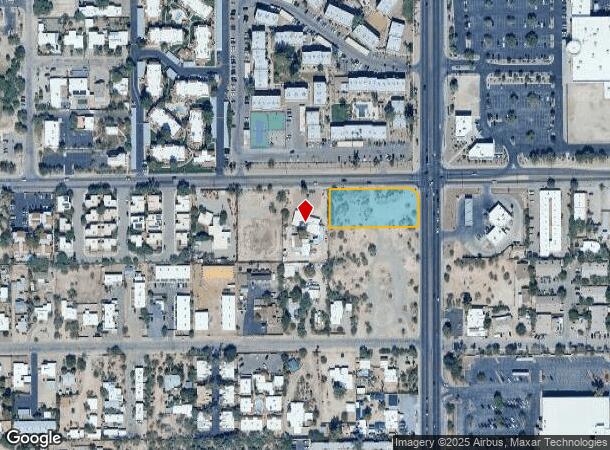  698 E Limberlost Dr, Tucson, AZ Parcel Map