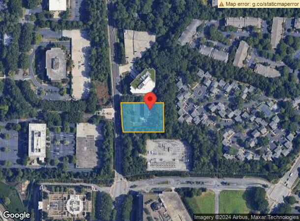  6645 Peachtree Dunwoody Rd, Atlanta, GA Parcel Map