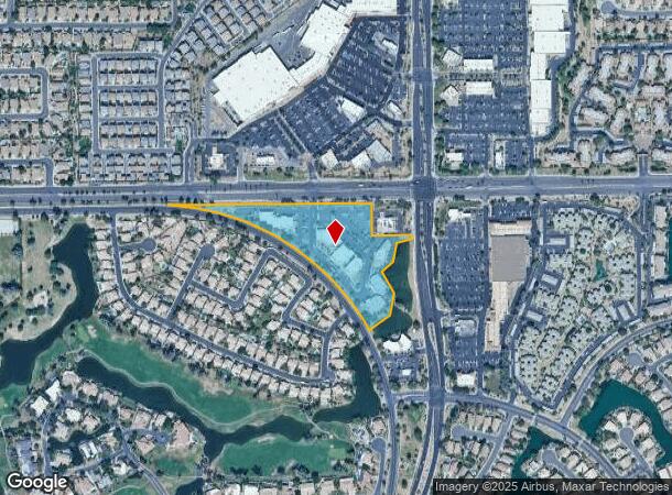 1095 W Queen Creek Rd, Chandler, AZ Parcel Map