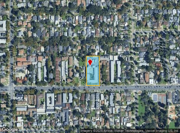  585 E Washington Blvd, Pasadena, CA Parcel Map