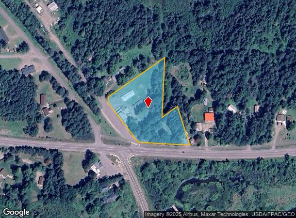 1704W Manitowish Rd, Mercer, WI Parcel Map