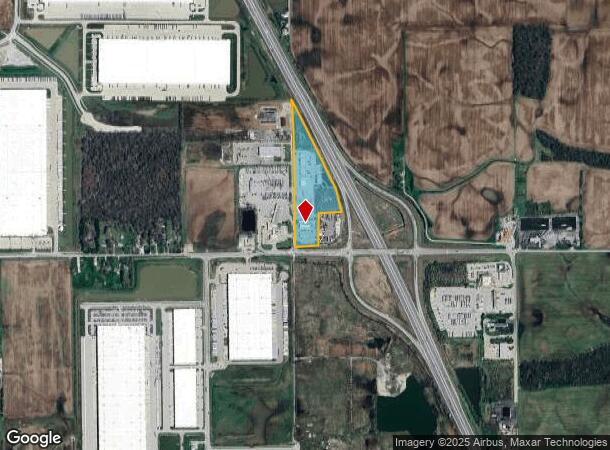  5115 N Warrior Trl, Whiteland, IN Parcel Map