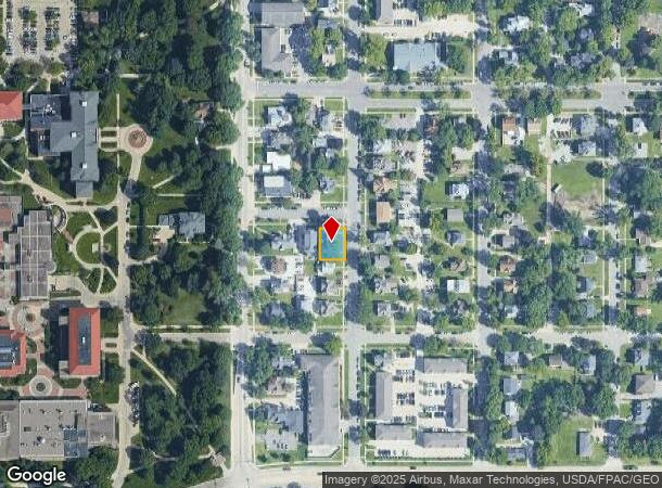  2503 Olive St, Cedar Falls, IA Parcel Map