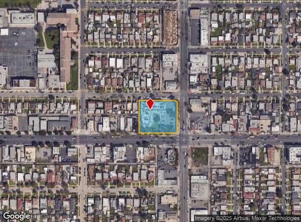  1818 W 71St St, Los Angeles, CA Parcel Map