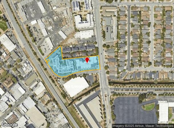  2090 S Delaware St, San Mateo, CA Parcel Map