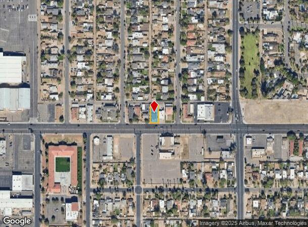  1538 W Mcdowell Rd, Phoenix, AZ Parcel Map