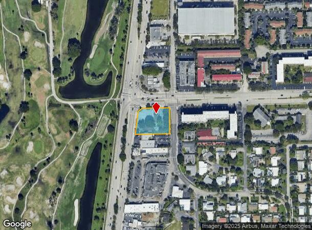 1360 N Federal Hwy, Pompano Beach, FL Parcel Map