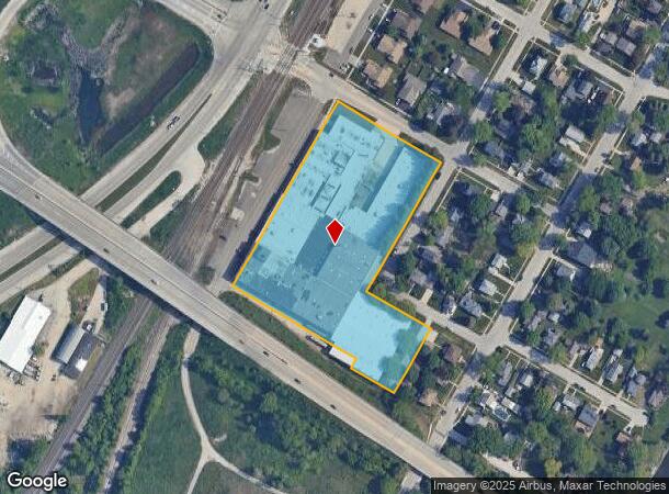  625 S Railroad St, Montgomery, IL Parcel Map