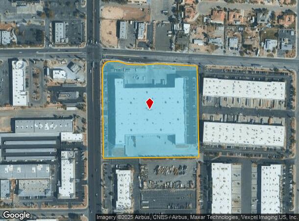  6150 S Pecos Rd, Las Vegas, NV Parcel Map