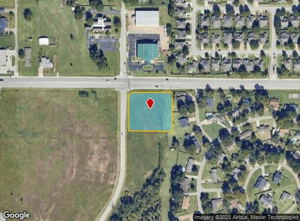  2524 W Main St, Jenks, OK Parcel Map