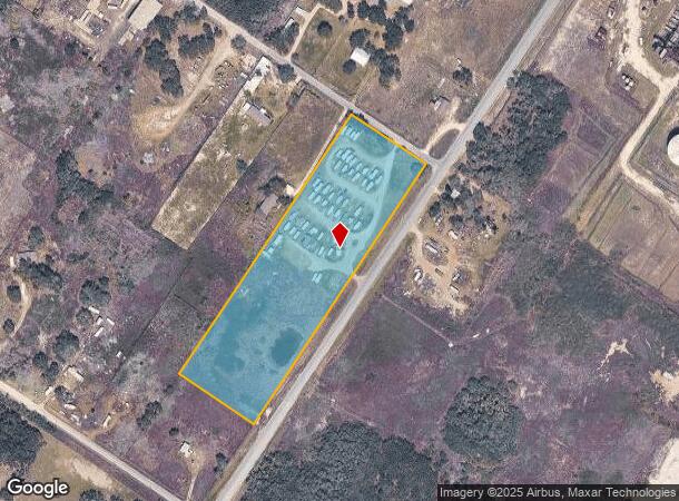 1293 Fm 2725, Ingleside, TX Parcel Map