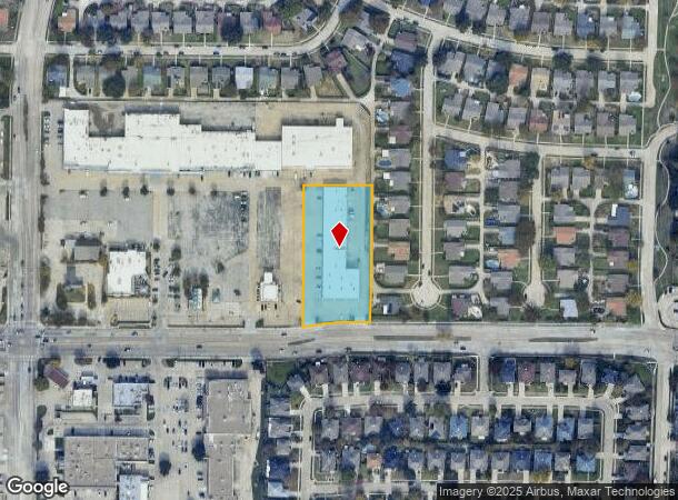  901 W Parker Rd, Plano, TX Parcel Map