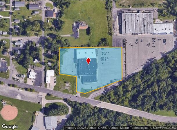  850 W 4Th St, Ontario, OH Parcel Map