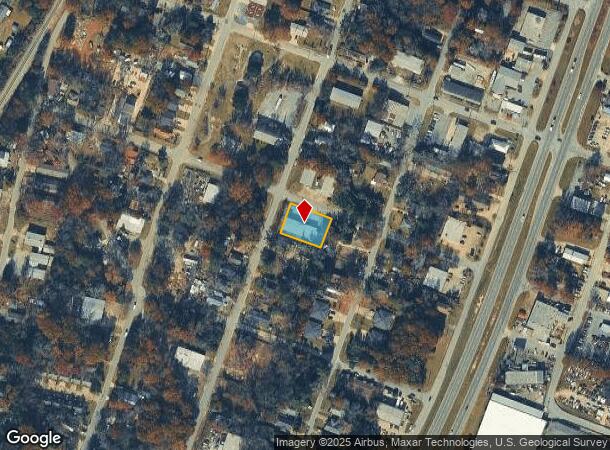 1210 49Th St, Columbus, GA Parcel Map