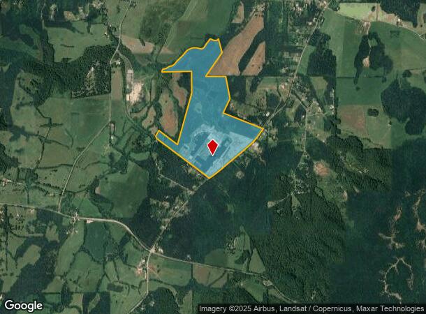  341 S Highway Hwy, Chickamauga, GA Parcel Map