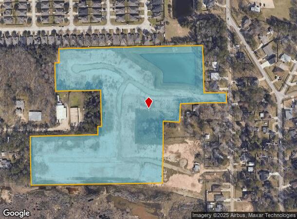  10401 Fairview Dr, Conroe, TX Parcel Map