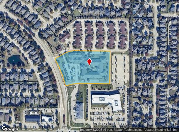  2701 Alma Rd, Mckinney, TX Parcel Map