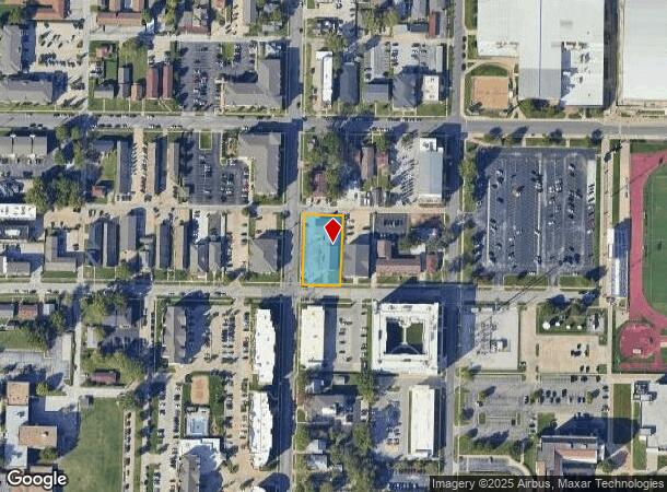 607 E Madison St, Springfield, MO Parcel Map