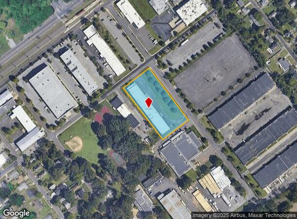 1818 Rowland St, Cinnaminson, NJ Parcel Map