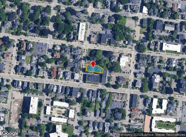  24 Fruit St, Worcester, MA Parcel Map