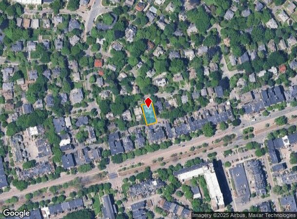 102 Salisbury Rd, Brookline, MA Parcel Map