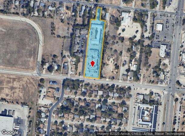  1869 Thompson Pl, San Antonio, TX Parcel Map