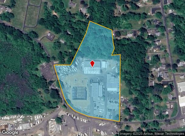  54 Riverview St, Portland, CT Parcel Map