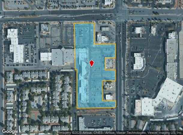  2605 S Decatur Blvd, Las Vegas, NV Parcel Map