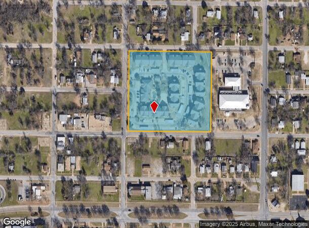  1001 Redwood Ave, Wichita Falls, TX Parcel Map