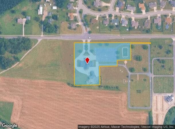 6941 Central Ave, Portage, IN Parcel Map