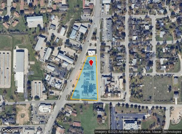 2001 Brushy Ave, Georgetown, TX Parcel Map