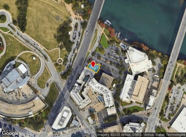  151 Barton Springs Rd, Austin, TX Parcel Map