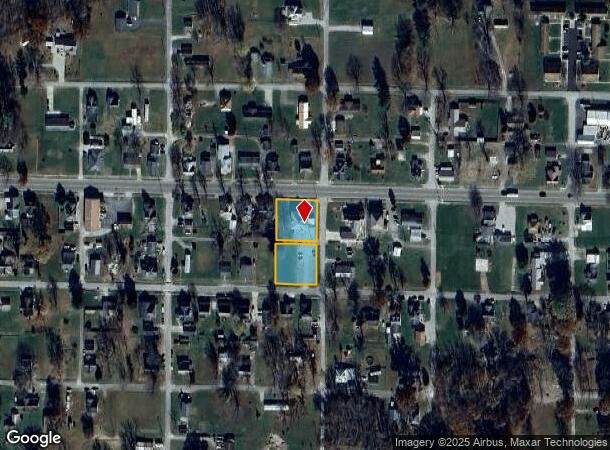  E Main At North Moss St, Jasonville, IN Parcel Map