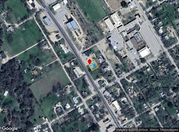  605 N Second St, Hico, TX Parcel Map
