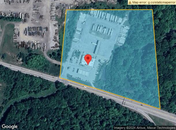  2010 New Castle Rd, Portersville, PA Parcel Map