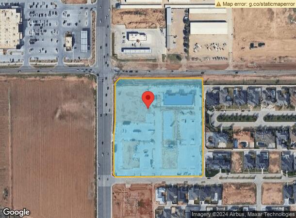  11401 Slide Rd, Lubbock, TX Parcel Map