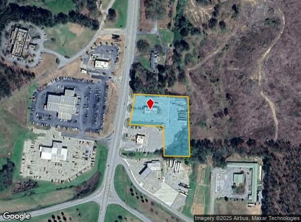  1885 Almon St, Heflin, AL Parcel Map