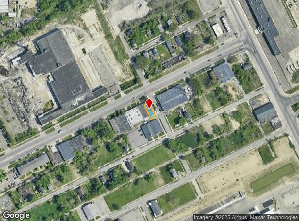  65 Oakman Blvd, Highland Park, MI Parcel Map