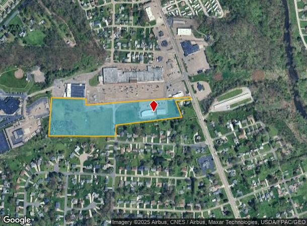  3055 Cleveland Ave Sw, Canton, OH Parcel Map