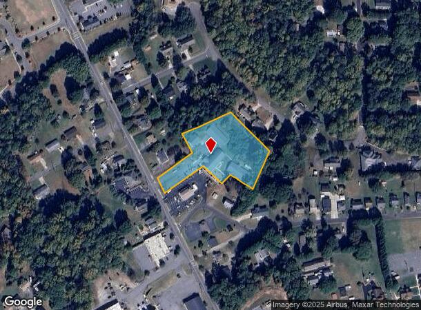  2952 N Oxford St, Claremont, NC Parcel Map